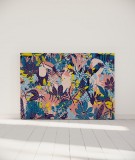 Tête de lit 160 cm Bleu Turquoise Morgane Bezou Faune