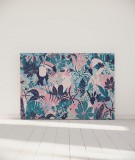 Tête de lit 160 cm Bleu Vert Morgane Bezou Faune