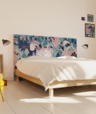 Tête de lit 160 cm Bleu Vert Morgane Bezou Faune