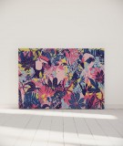 Tête de lit 160 cm Violet Rose Morgane Bezou Faune