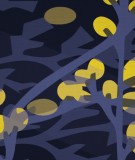 Tête de lit Bleu Morgane Bezou Flore