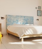 Tête de lit 160 cm Bleu Morgane Bezou Flore