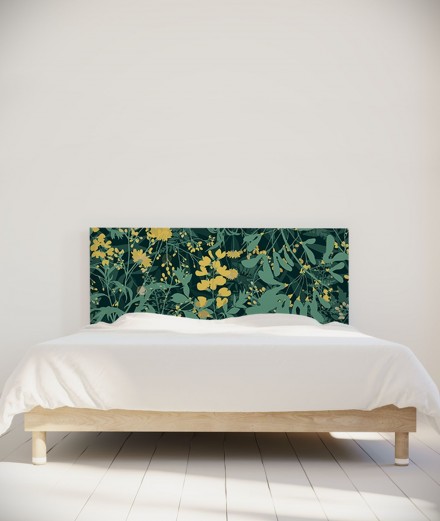 Tête de lit 160 cm Vert Morgane Bezou Flore