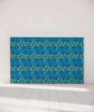 Tête de lit 180 cm Bleu Myriame El Jorfi Bar'