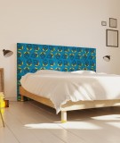 Tête de lit 160 cm Bleu Myriame El Jorfi Bar'