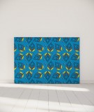 Tête de lit 160 cm Bleu Myriame El Jorfi Bar'