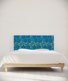 Tête de lit 160 cm Bleu Myriame El Jorfi Bar'