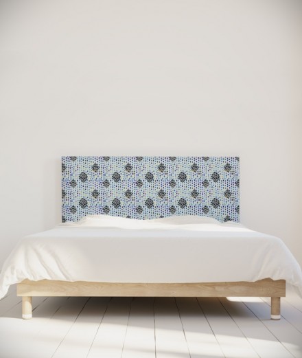 Tête de lit 160 cm Bleu Myriame El Jorfi Hak'