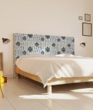 Tête de lit 160 cm Bleu Myriame El Jorfi Hak'