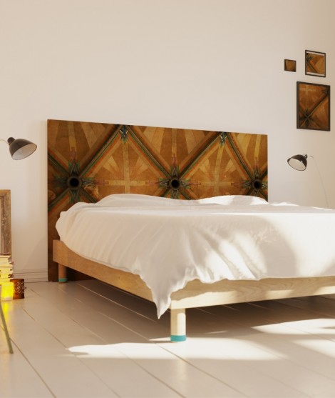 Tête de lit 160 cm Marron Barbara Formica Chapelle