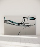 Tête de lit 180 cm Noir Bleu Eclisse Svefn-G-Englar