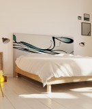 Tête de lit 160 cm Noir Bleu Eclisse Svefn-G-Englar