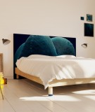 Tête de lit 160 cm Bleu Paola Guigou Cacteros I