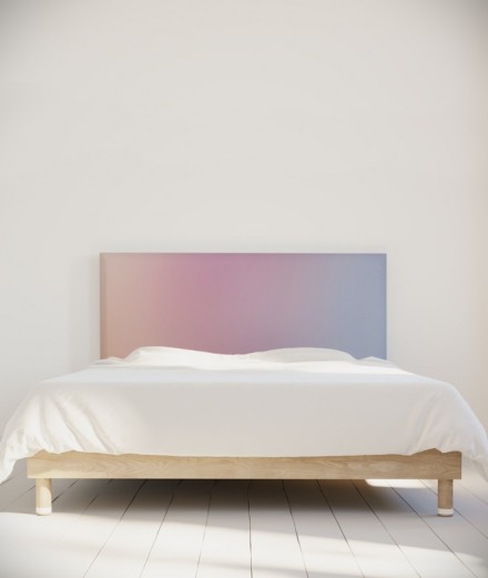 Tête de lit 160 cm Rose Emmanuel Somot Gradient
