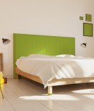 Tête de lit 160 cm Vert Emmanuel Somot Facette