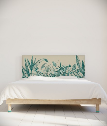Tête de lit 160 cm Vert Missy Jungle