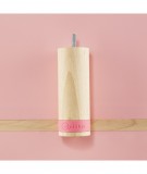 pied de lit myquintus wood 15 cm bois et silicone