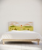 Lot de 4 pieds myquintus wood bois et silicone, hauteur 20 cm