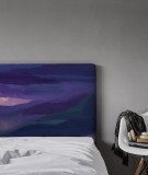 Tête de lit originale - paysage ciel
