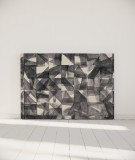 Housse tête de lit déco motifs géométriques