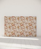 Tête de lit tissu pattern végétal