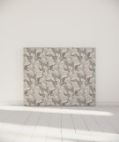 Tête de lit tissu pattern végétal