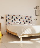 Tête de lit 160 cm Orange Organe Kauffmann Ça pique