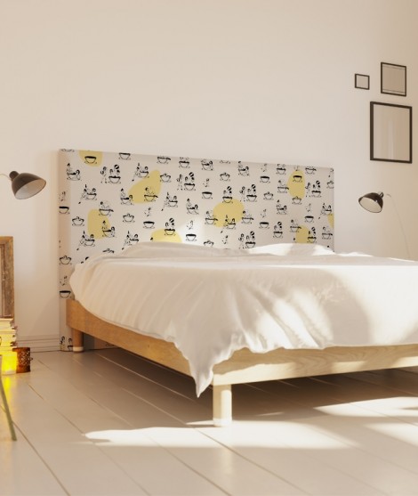 Organe Kauffmann tête de lit Madame avec la tête dans le cul