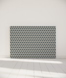 Tête de lit tissu - motif géométrique