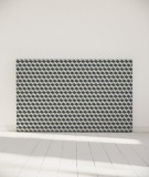 Tête de lit tissu - motif géométrique