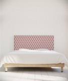 Tête de lit tissu - motif géométrique