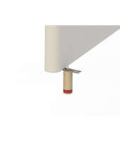 Jeu de 2 réhausseurs pour tête de lit