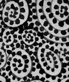 Tête de lit Gris Suzy Verguez Spirales