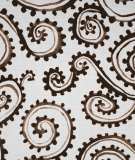 Tête de lit Marron Suzy Verguez Spirales