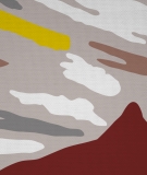 Tête de lit Jaune Orange Coco Hellein Nitero