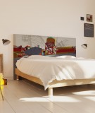 Tête de lit 160 cm Gris Marron Coco Hellein Meatpacking