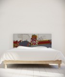 Tête de lit 160 cm Gris Marron Coco Hellein Meatpacking