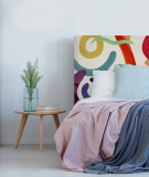 Aperçu Tête de lit myQuintus modèle Floating Colors par Léa Zamolo - showroom