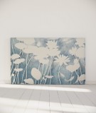 Tête de lit myQuintus Haku par Marion Hamaide, couleur bleue, modèle en 180cm