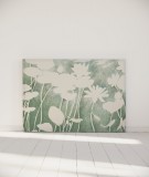 Tête de lit myQuintus Haku par Marion Hamaide, couleur verte, modèle en 160cm