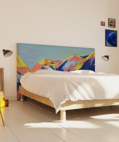 Tête de lit myQuintus : modèle Les adrets par Léontine Soulier