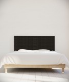 Tête de lit 160 cm Noir Paraja Kofi