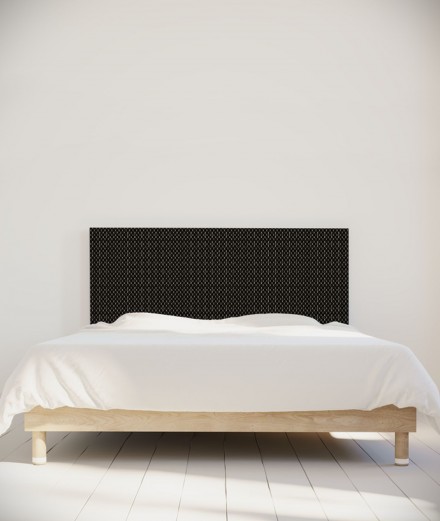 Tête de lit 160 cm Noir Paraja Kofi