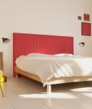 Tête de lit 160 cm Rouge Paraja Kofi
