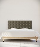 Tête de lit 160 cm Noir Beige Alexia Schroeder Ethnique graphique
