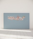 Tête de lit 180 cm Bleu Bastien Massot DS